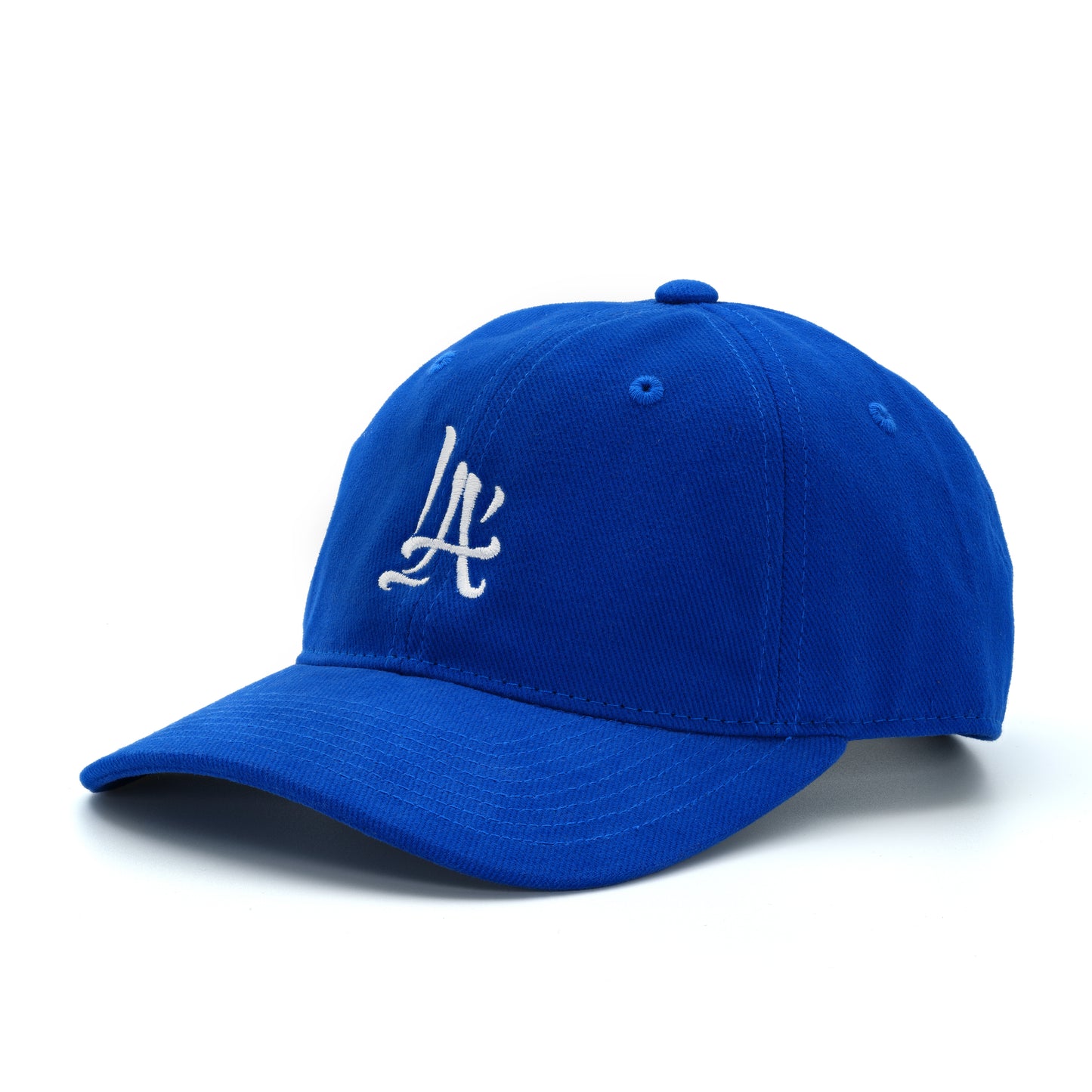 LA Brush Calligraphy Dad Hat Royal Blue