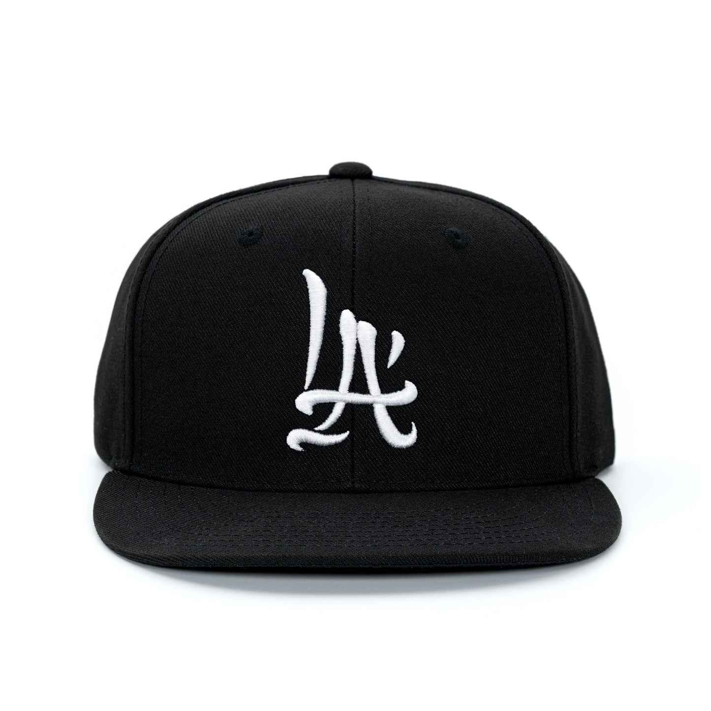 LA Brush Calligraphy Hat in Black