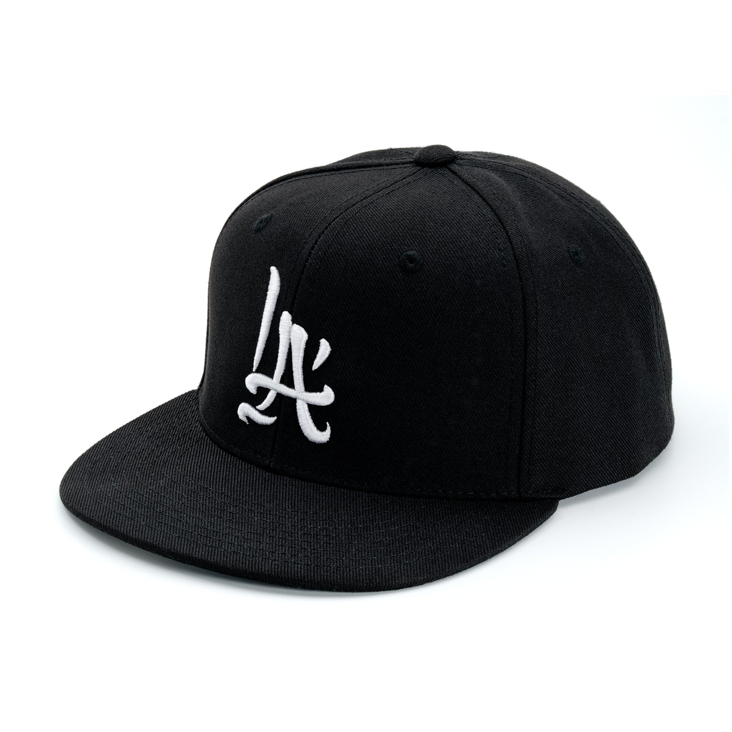 LA Brush Calligraphy Hat in Black